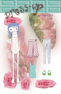 Image 1 of Dress Up Sticker (Mint Rose Choco)