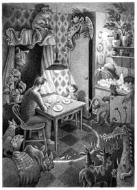 Image 2 of The Kitchen (original artwork)