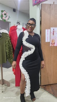 Image 5 of White Rose Dress