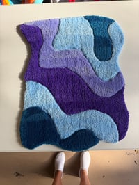 Image 3 of Abstract blue & purple 