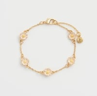 Fable Enamel Daisy Bracelet