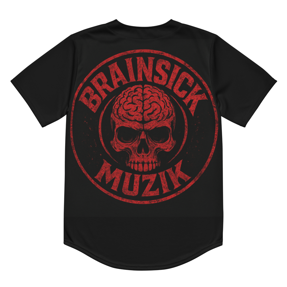 Image of Brainsick Muzik baseball jersey