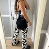Multiple prints* Velboa Giddy Up cut out cowboy trousers