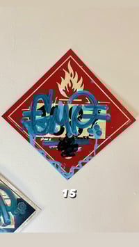 Image 3 of Hazard painted sign