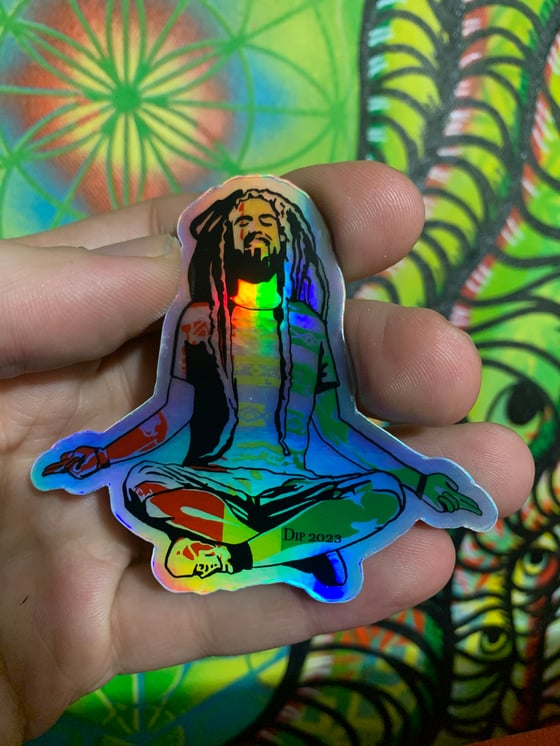 Image of DiP 2023 holographic stickers 