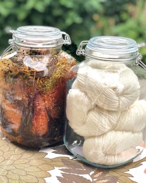 Image of SUMMER VIBE, SOLFARVNING plantefarveopskrift