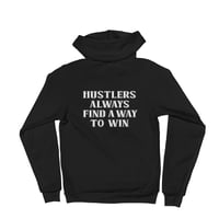Image 2 of HUSTLERS UNIVERSITY ZIP UP HOODIE