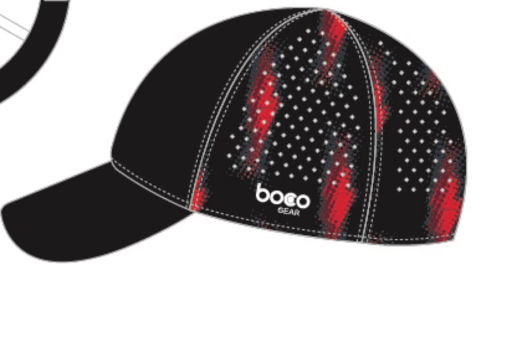 Elite Hat- Black & Red