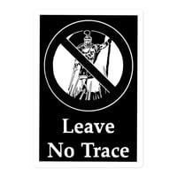 Image 1 of Leave No Trace sticker