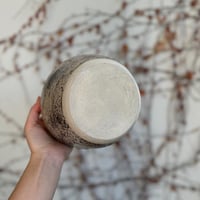 Image 5 of planter Black splatter