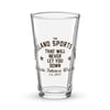 AIW Sports Shaker pint glass