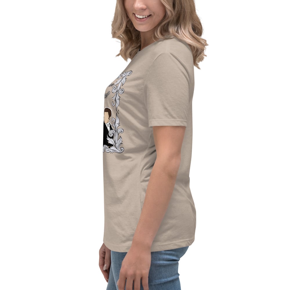 Image of Women's Relaxed T-Shirt dance bridgerton inspired 
