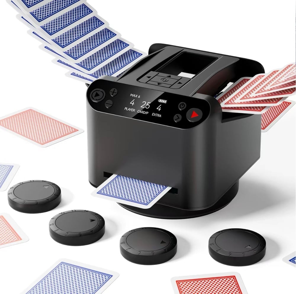 Shuffling and Dealing Machine | Shuffle Stack