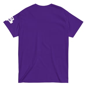 Image of White Printed Solid T-Shirt