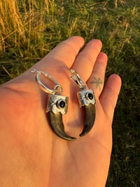 Image 2 of Wolf claw earrings 