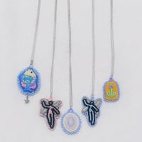 Image 2 of Blue Fairy Necklace