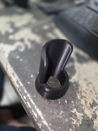 Image 6 of Shadow 600 Fork Seal Covers. Rock Gaurd Style 