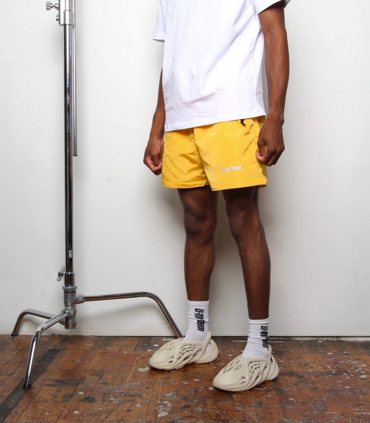 Image of UNFM Gold  Phase 001 Zip Away Pants