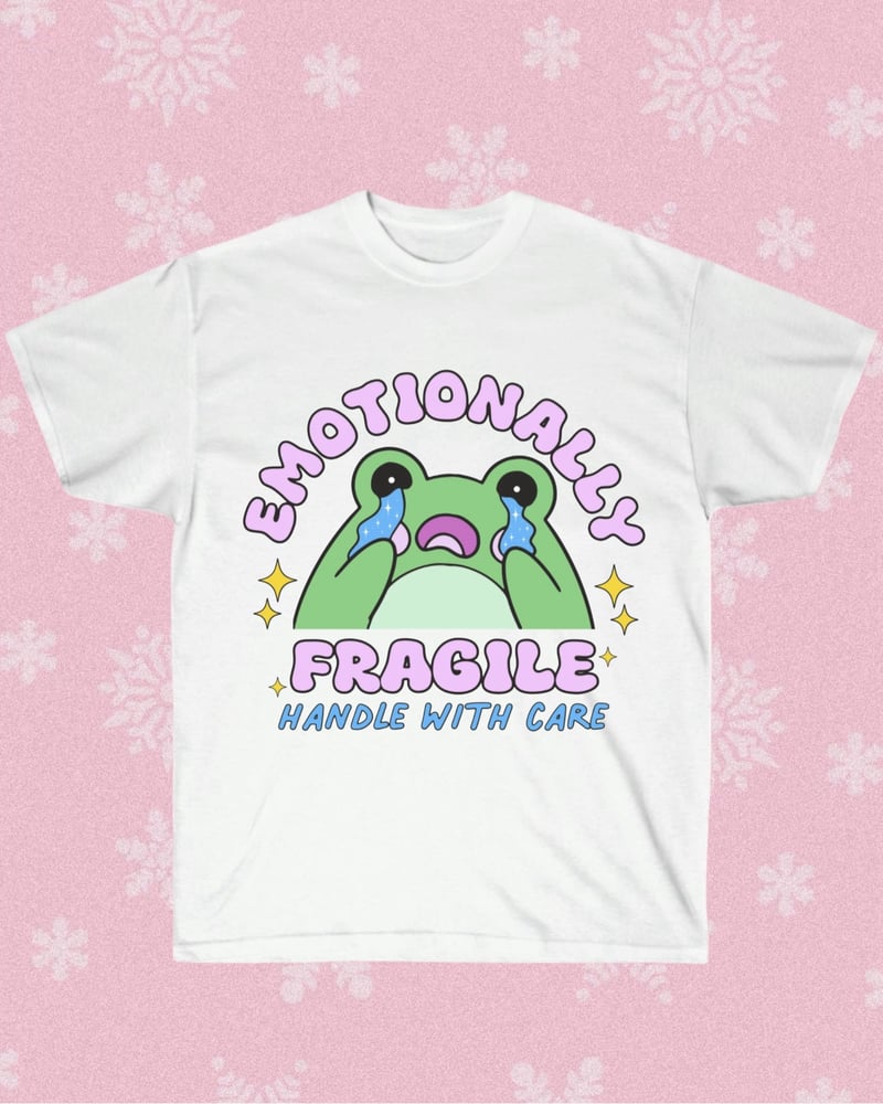 Image of Emotionally Fragile Cute Frog