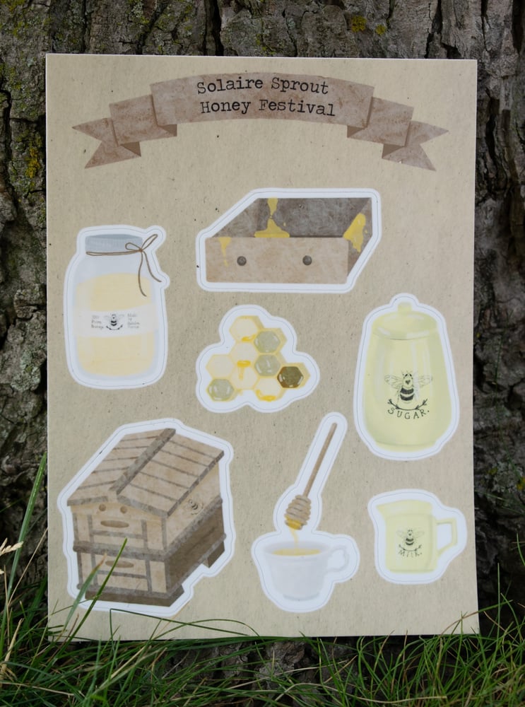 Image of Honey Festival Sticker Sheet