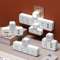 Image 1 of Multi-Functional Office Style USB Plug Adapter Home Use Wireless One To Multiple Plug Board With Lig