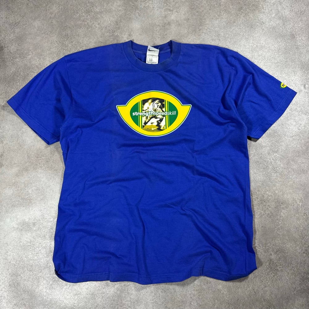 Image of Late 1990s Nike R9 T-shirt, Size XL
