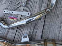 Image 2 of GY6 GP Curved Race Exhaust