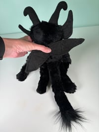 Image 5 of Winged Happy Toothy Monster - Black