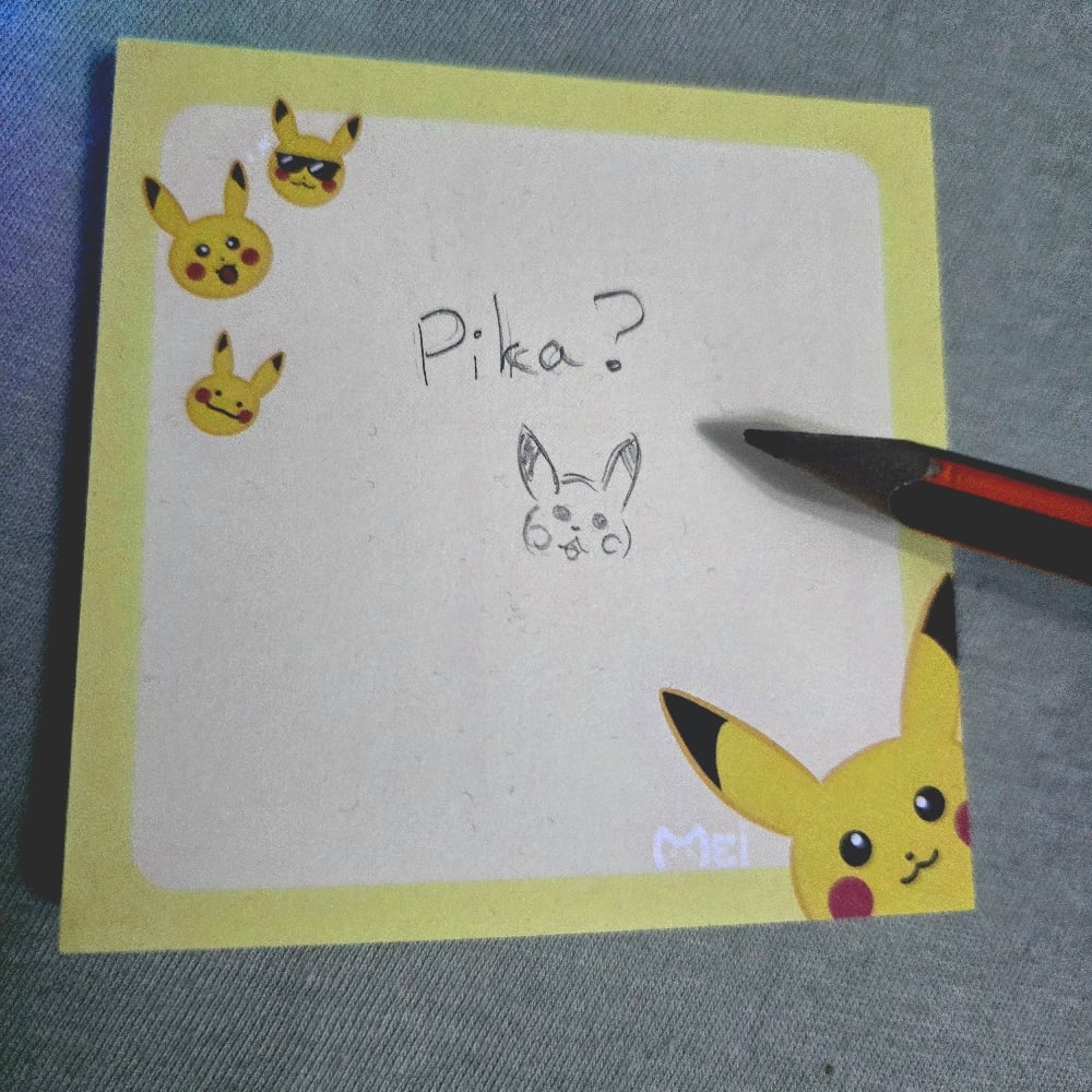 Image of Pikachu MemoPad