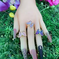 Image 4 of Butterfly spinning ring