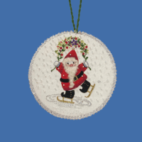 Image 1 of Santa’s Garland Christmas Ornament