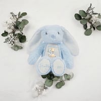 Image 4 of Blue Easter Bunny Plush