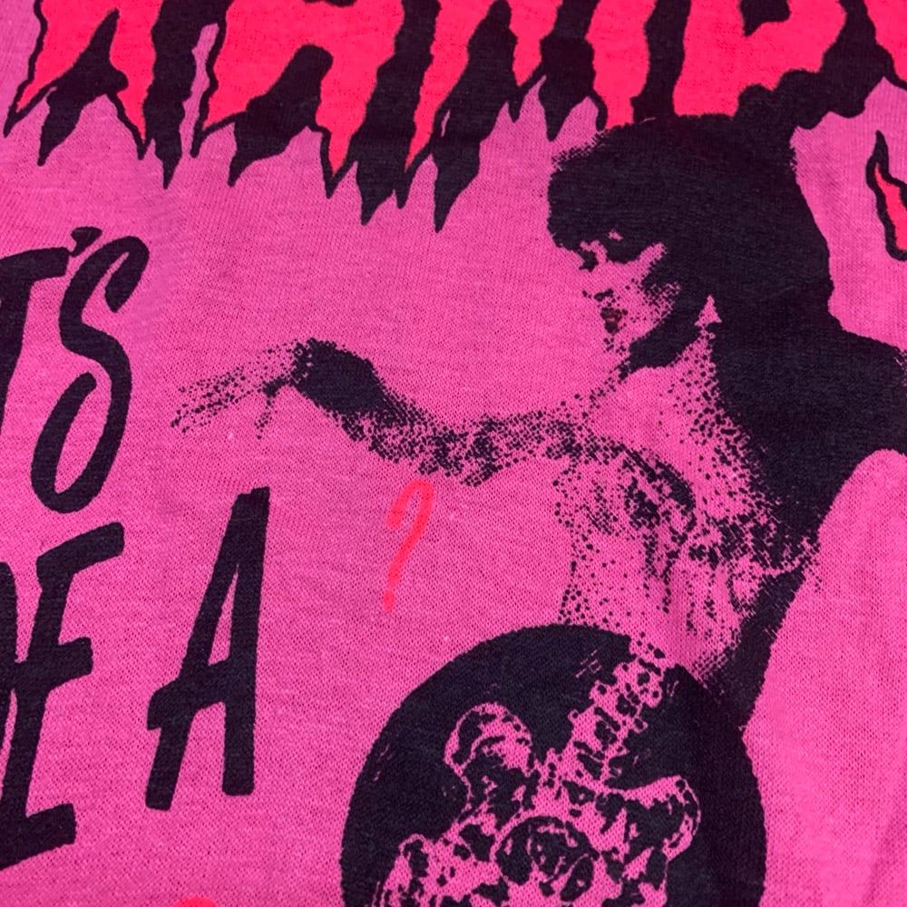 80's Hot Pink Cramps 