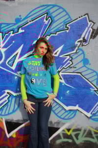 Image 3 of Blue Positivi-Tee