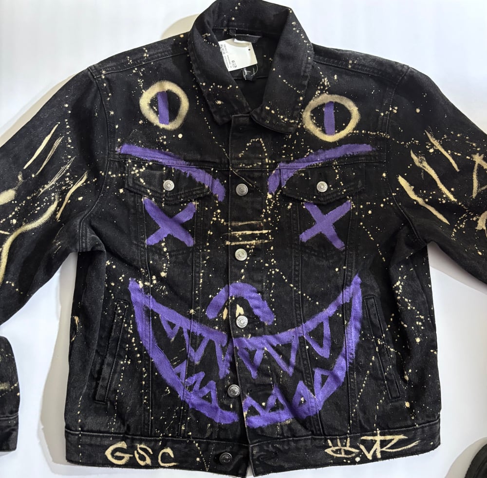 Image of Purple Heart (Jean Jacket )