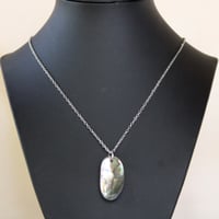 Image 2 of Asymmetrical Abalone pendant