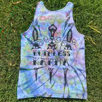 Image 1 of "BACKSTABBER" TIE DYE TANKS
