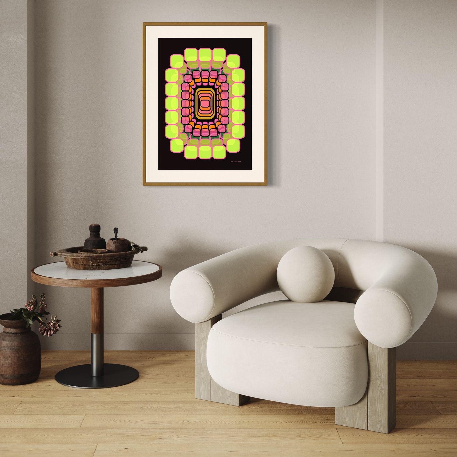 Image of ‘Atomic Fusion’ 29.7x42cm Matt Art Print 250gsm smooth paper 
