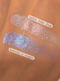 Image 7 of Into the Fog Holochrome Holographic Glitter Eyeshadow 