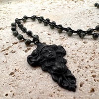 Image 1 of Moss Jasper Persephone Necklace