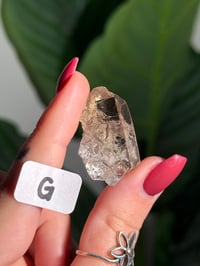 Image 8 of CHOOSE YOUR OWN MINI RUTILE SMOKEY QUARTZ POINTS (NATURAL UNPOLISHED POINTS) -BRAZIL- LOT 2