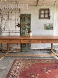Image 9 of La table de ferme et ses rallonges 