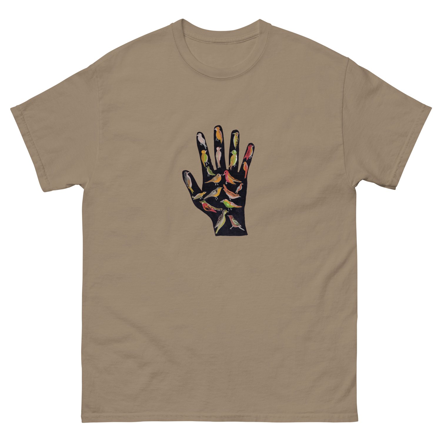 Image of HAND OF BIRDS T-SHIRT