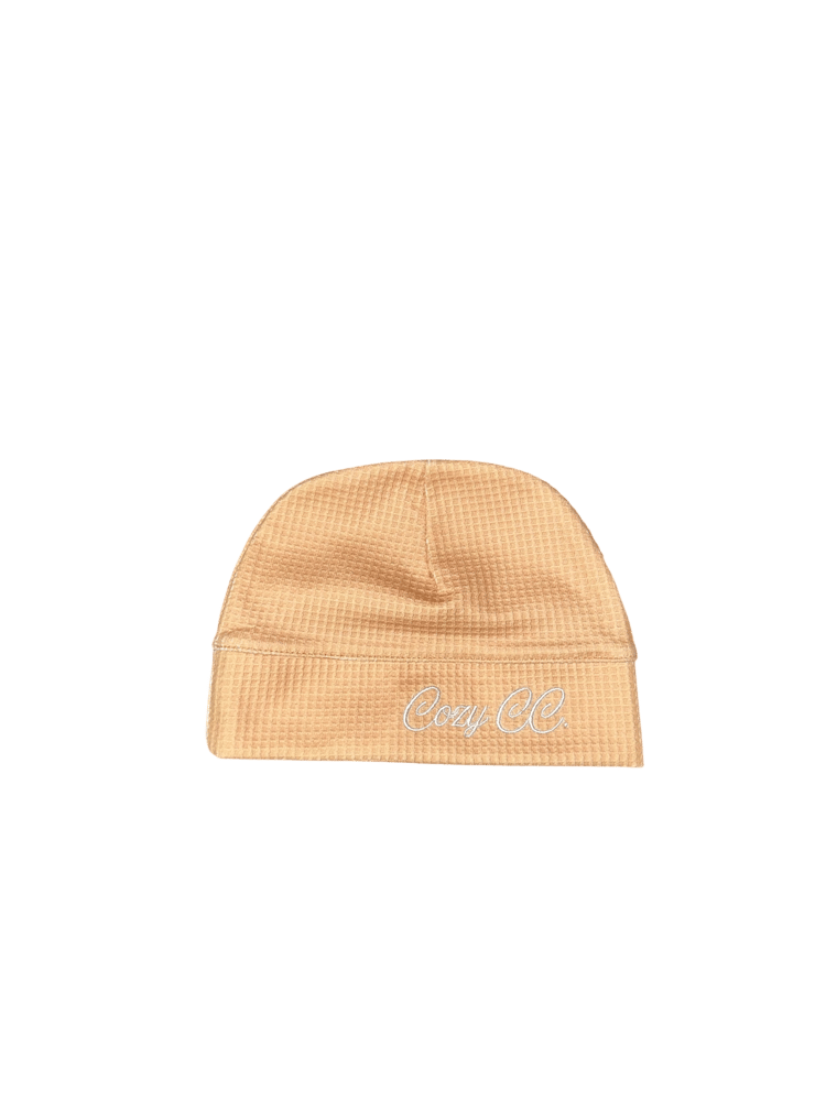 Image of thermal beanie [dubai sand]