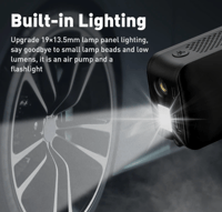 Image 3 of Carsun Portable Rechargeable Tire Inflator 