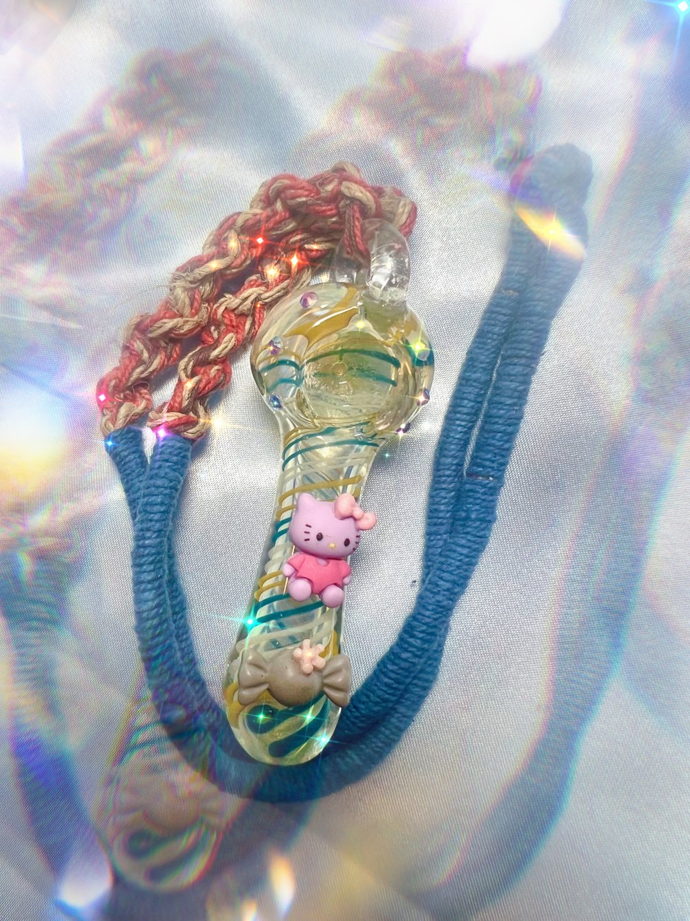 Hello kitty pacifier necklace ✨