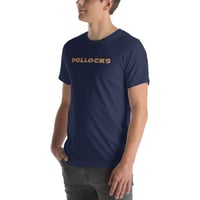 Image 5 of POLLOCKS splashy paint in text Unisex t-shirt copy