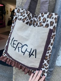 Image 3 of Bolsiña feita a man. LERCHA leopardo. Deseño exclusivo!