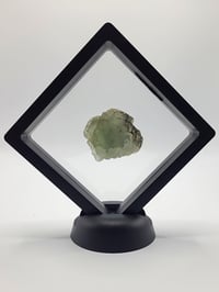 Image 3 of Octahedral YGX Fluorite & Candle Quartz with 4" Display - 5 Styles 