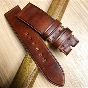 Image of Museum Radica Calfskin Watch Strap
